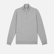 Load image into Gallery viewer, Quarter Zip Organic Sweatshirt - Material Goods Co.
