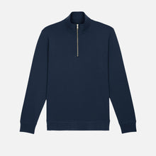 Load image into Gallery viewer, Quarter Zip Organic Sweatshirt - Material Goods Co.
